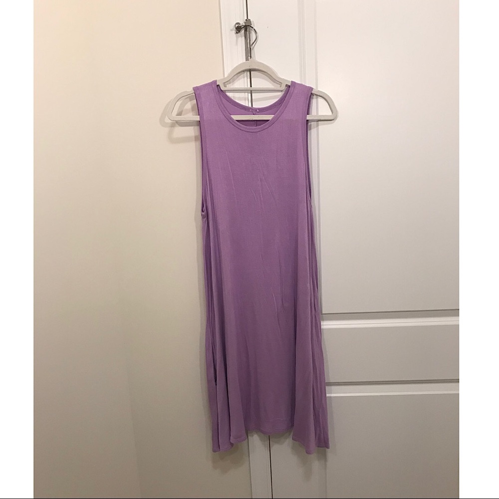 Purple Shift Dress